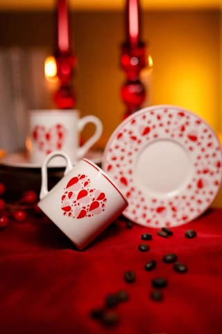 Service à café en porcelaine - 2 personnes