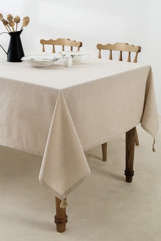 Nappe rectangulaire - Beige - 150 x 220 cm