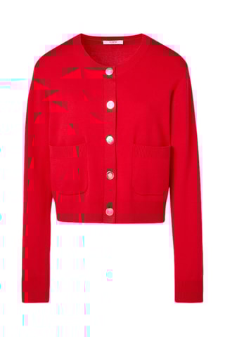 Casaco de malha - Vermelho