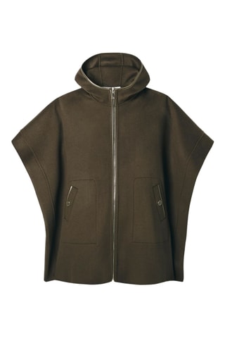 Manteau en laine - Kaki