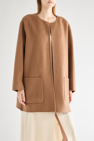 Manteau en laine - Camel