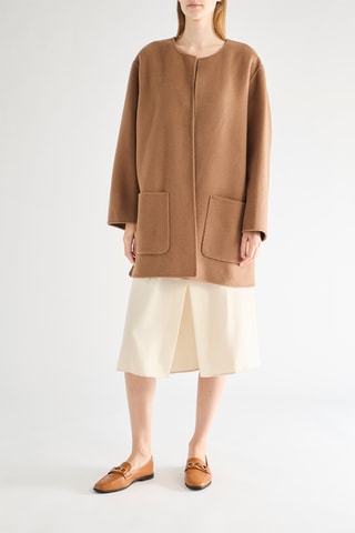 Manteau en laine - Camel