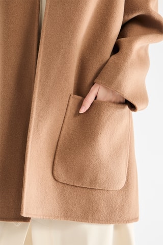 Manteau en laine - Camel