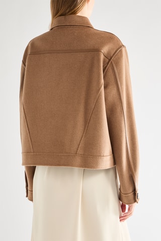 Veste en laine - Camel