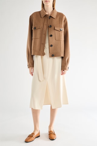 Veste en laine - Camel