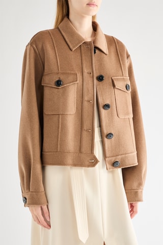 Veste en laine - Camel