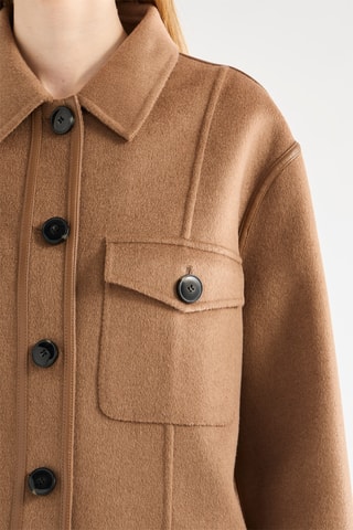 Veste en laine - Camel