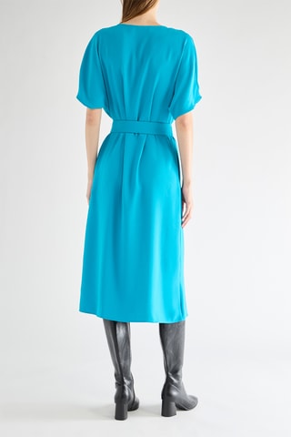 Vestido direito - Turquesa