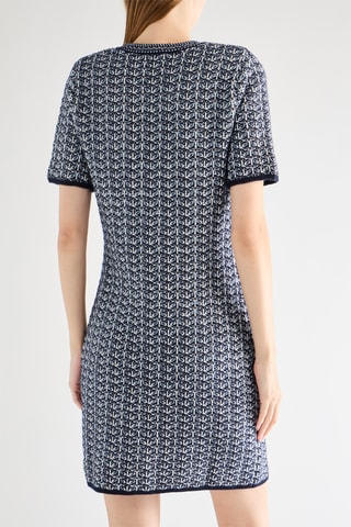 Vestido-camisa em lã merino - Cru