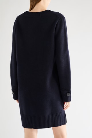 Vestido-camisola - Azul-marinho