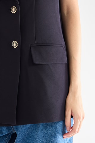 Colete de fato - Azul-marinho