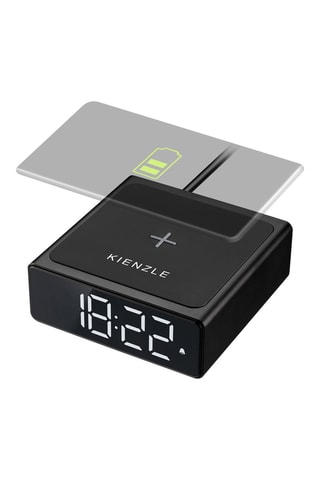 Réveil numérique - 8,4 x 8,3 x 3 cm - Noir