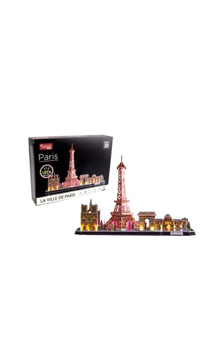 Maquette 3D Monument de Paris lumineux - 115 pièces - Dès 8 ans