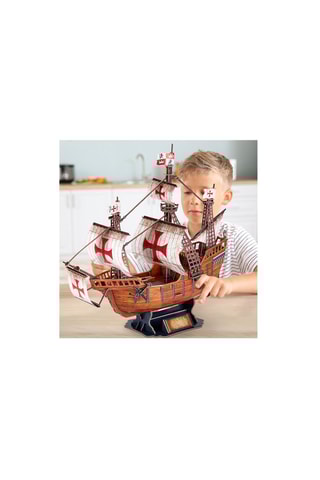 Maquette 3D Bateau Santa Maria- 204 pièces - Dès 8 ans