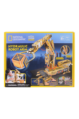 Maquette 3D Bras robot hydraulique National Géographic - Dès 8 ans