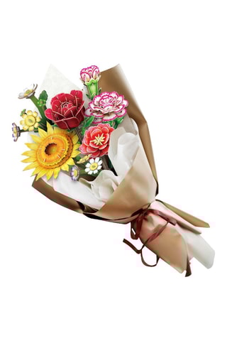 Maquette 3D Bouquet de fleurs - 285 pièces - Dès 8 ans