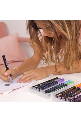 12 feutres marqueurs - Dès 6 ans