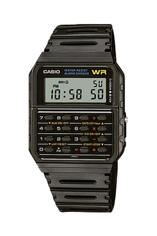 Hars Quartz Horloge Casio Collection - Chronometer - Zwart