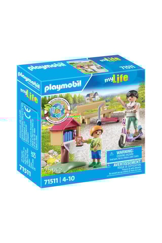 Coffret Boîte à livres avec maman et enfant - 25 pièces - Dès 4 ans