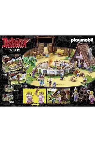 70932 - La hutte d'Abraracourcix Astérix - Astérix - 110 pièces - Dès 5 ans