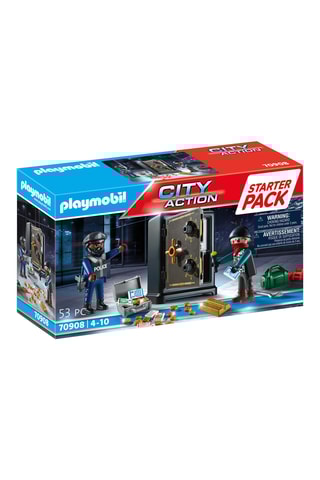 Coffret Policier cambrioleur de coffre fort City Action - 53 pièces - Dès 4 ans