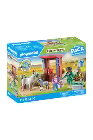 Coffret Vétérinaire avec animaux de la ferme - 55 pièces - Dès 4 ans