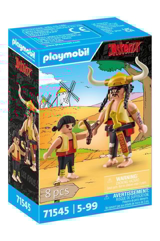 Soupalognon y Crouton et Pepe Astérix - Astérix - 8 pièces - Dès 5 ans