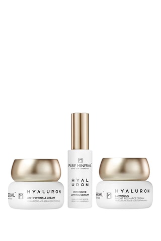 Dagcrème, Serum en Nachtcrème 30 en 2 x 50 ml - Pure Mineral