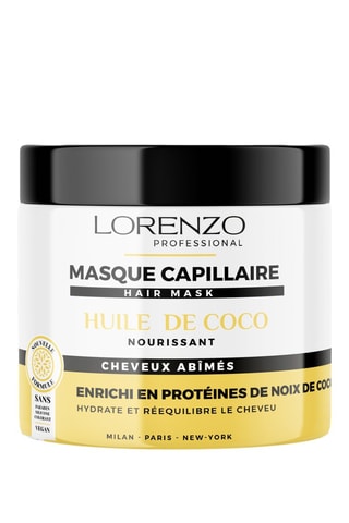 Haarverzorgingsmasker met Kokosolie - Voor Beschadigd Haar - 500 ml