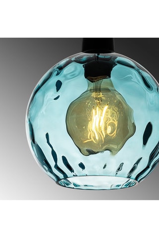 Suspension Benek - Turquoise - 3 x 40 W