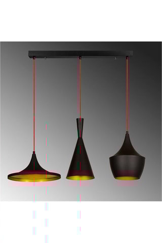 Suspension Elmas  - Noir