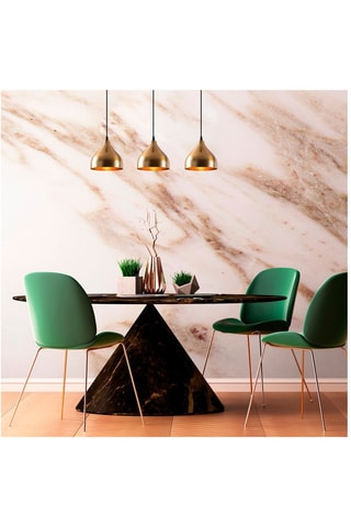 Suspension Tattoo - Noir et cuivré