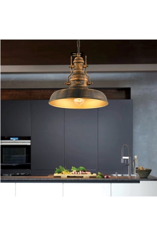 Suspension RT-7 - Doré - 40 W