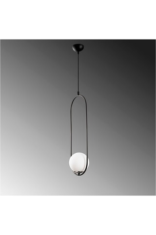 Suspension Mudoni - Noir et blanc