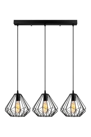 Suspension Diamond - Noir