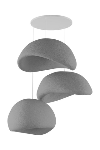 Suspension - Gris clair - 3 x 40 W