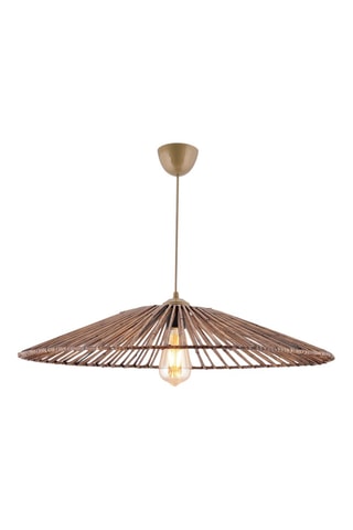 Suspension en bambou - Naturel - 45 - 60 W