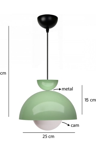 Suspension  - Vert d’eau - 40 W