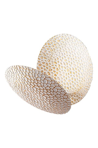 Applique murale LED Yosma - Blanc et doré - 5 W