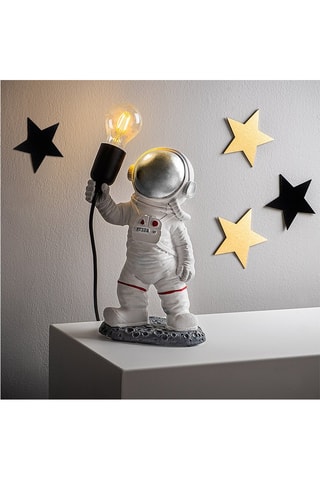 Lampe à poser Astronaut - Blanc et noir - 40 W