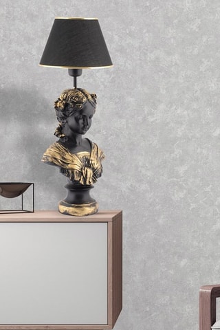 Lampe à poser - Doré et noir - 45 - 60 W