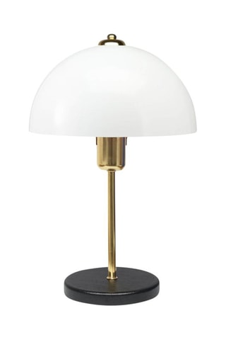 Lampe à poser LED Ayd - Blanc et doré - 15 W