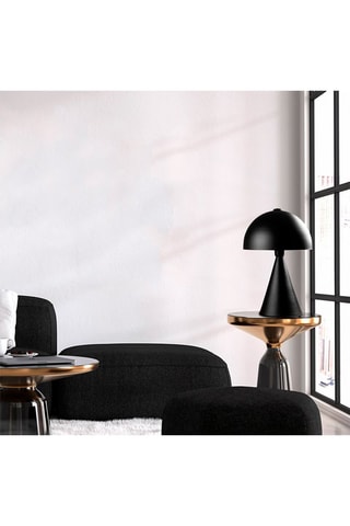 Lampe à poser Dodo - Noir et doré - 40 W