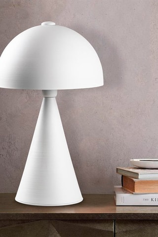 Lampe à poser Dodo - Blanc et doré - 40 W