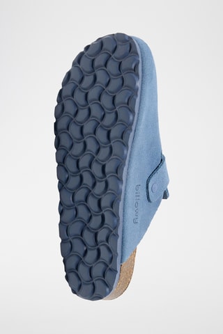 Socas em nobuck Zueco - Azul