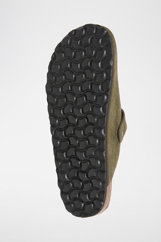 Socas em nobuck Zueco - Verde