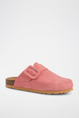 Socas de nobuck Rosa