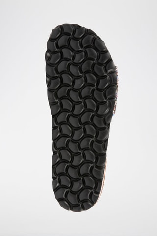 Mules Preto e prateado