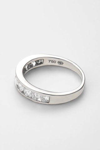 Ring Alliance Rail Witgoud en Diamanten