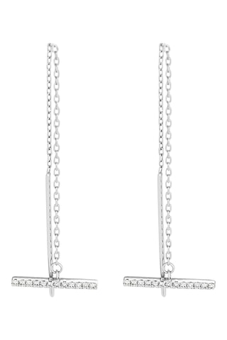 Oorbellen Aine Witgoud en Diamanten